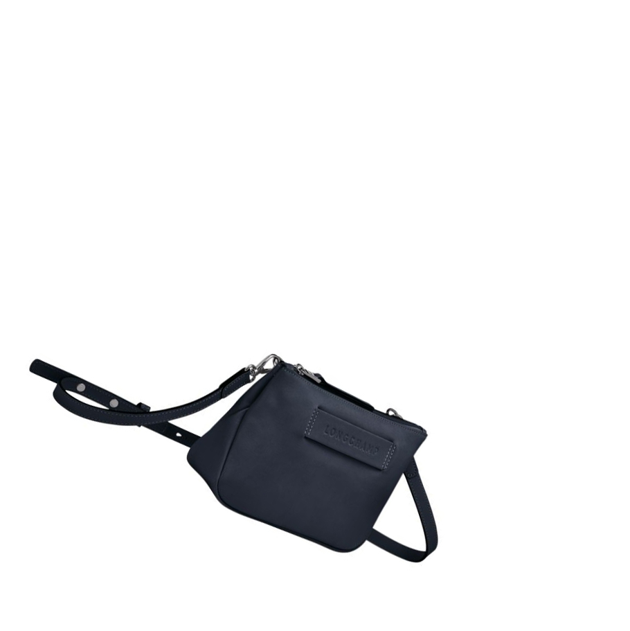 Longchamp 3D Crossbody Veske Dame Blå | NO-DI8341