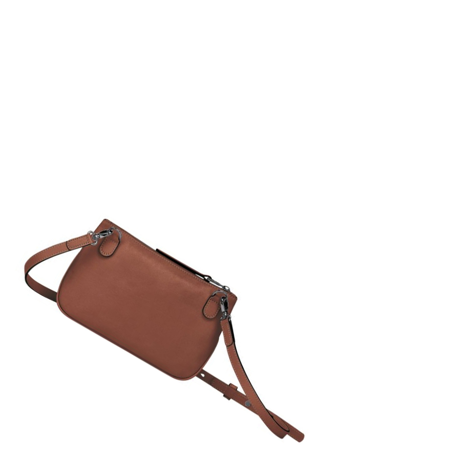 Longchamp 3D Crossbody Veske Dame Brune | NO-QB2167