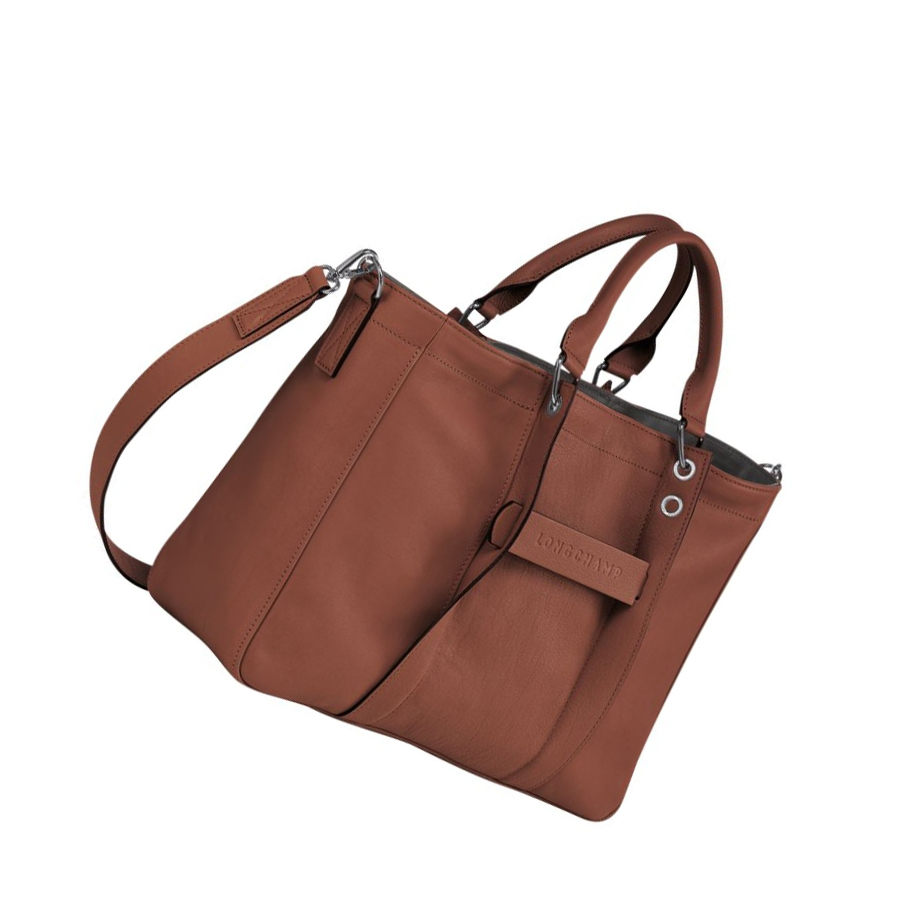 Longchamp 3D M Håndveske Dame Brune | NO-EL1380