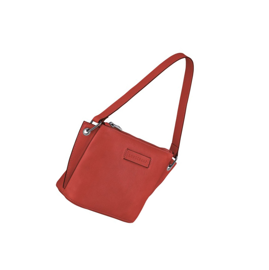 Longchamp 3D Midjeveske Dame Rød | NO-WZ5381