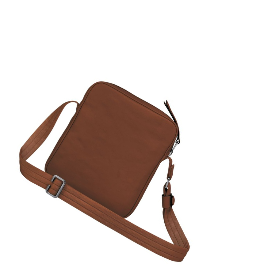 Longchamp 3D S Crossbody Veske Herre Brune | NO-NJ8932