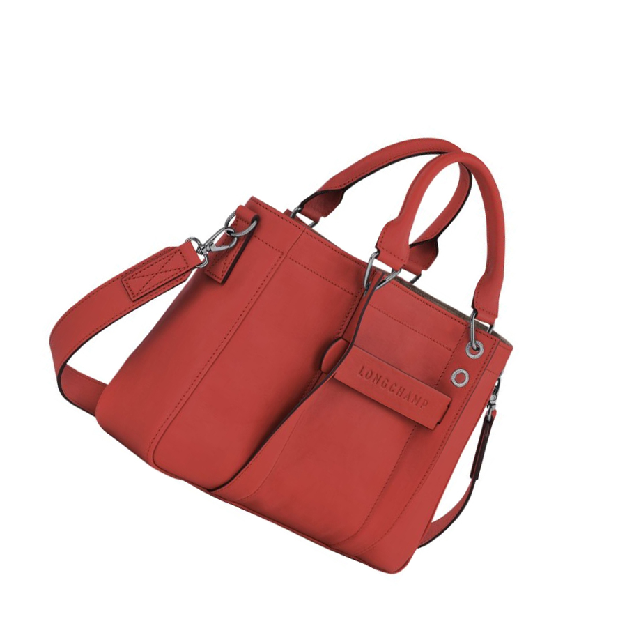 Longchamp 3D S Håndveske Dame Rød | NO-AR3629