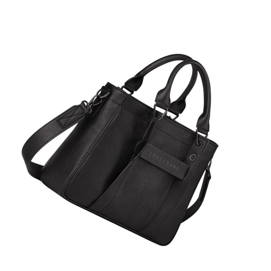 Longchamp 3D S Håndveske Dame Svarte | NO-WH7830