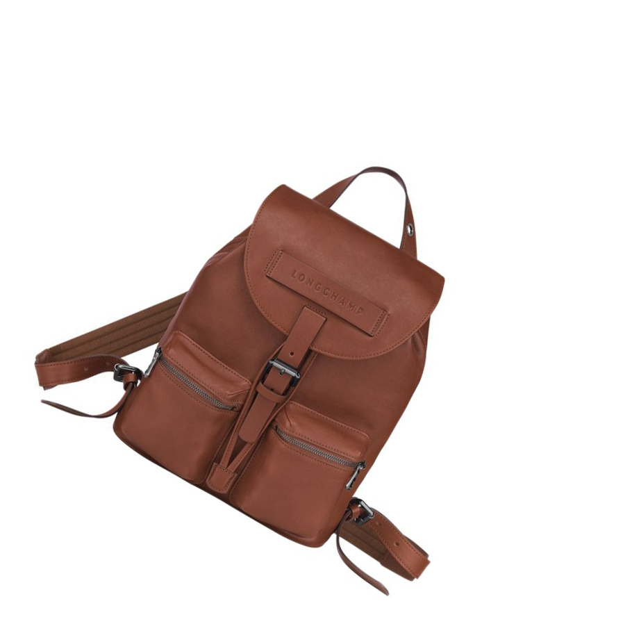 Longchamp 3D S Ryggsekk Herre Brune | NO-ZQ4796