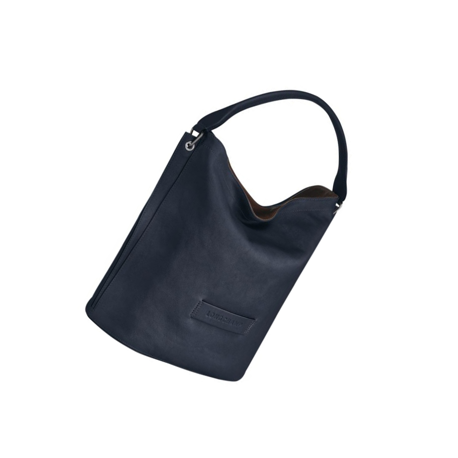 Longchamp 3D Skulderveske Dame Blå | NO-YB2380