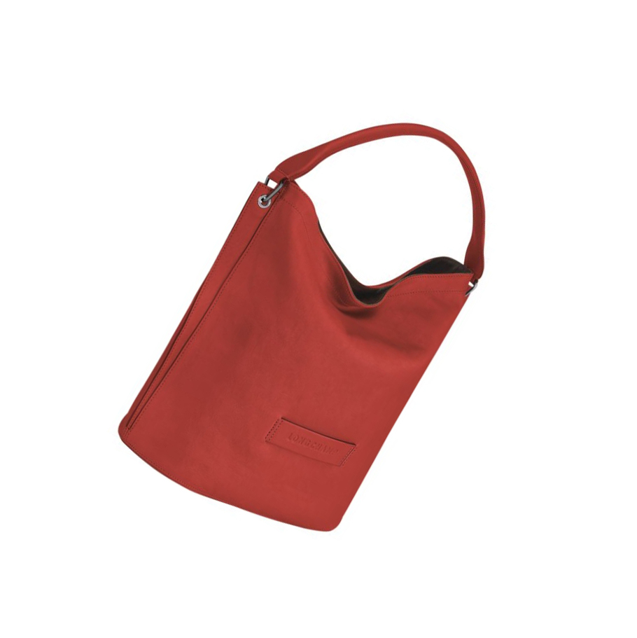 Longchamp 3D Skulderveske Dame Rød | NO-RL9812