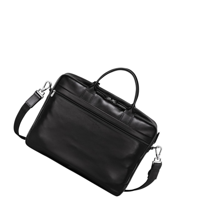 Longchamp Baxi L Kofferter Herre Svarte | NO-BD5403