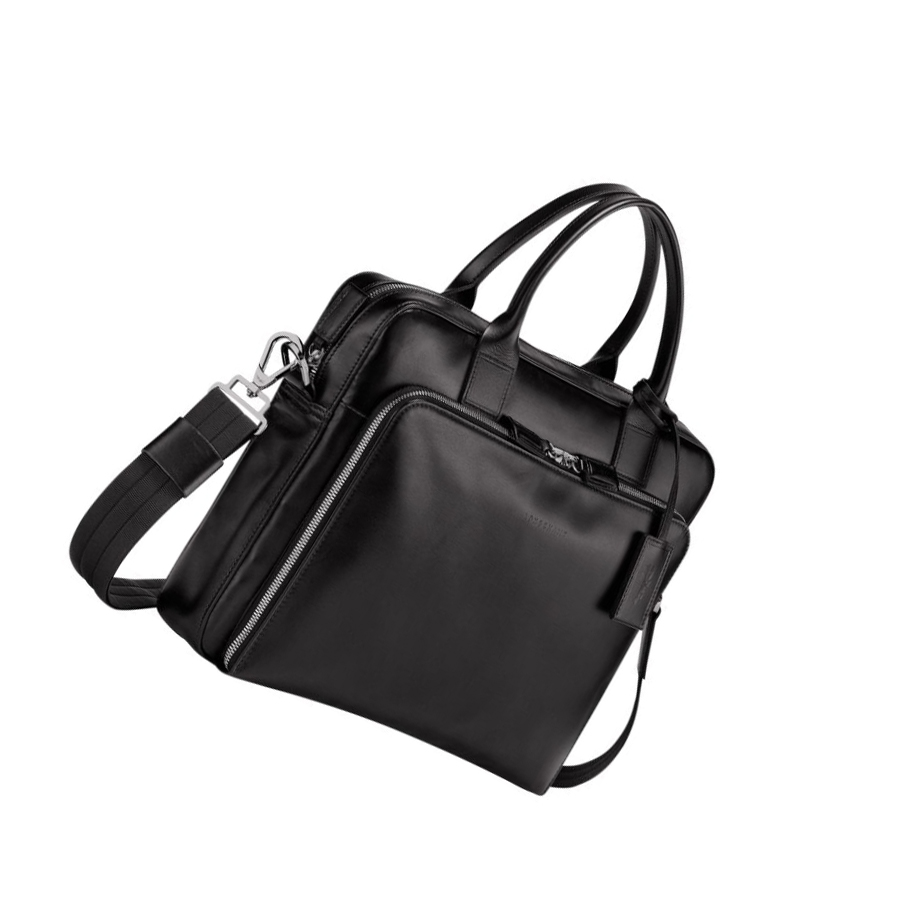 Longchamp Baxi S Kofferter Herre Svarte | NO-PR2980