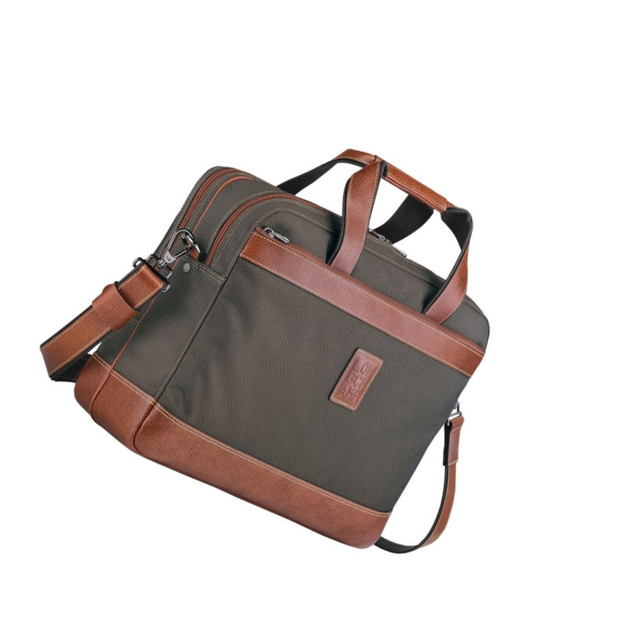 Longchamp Boxford L Kofferter Herre Brune | NO-UX1365