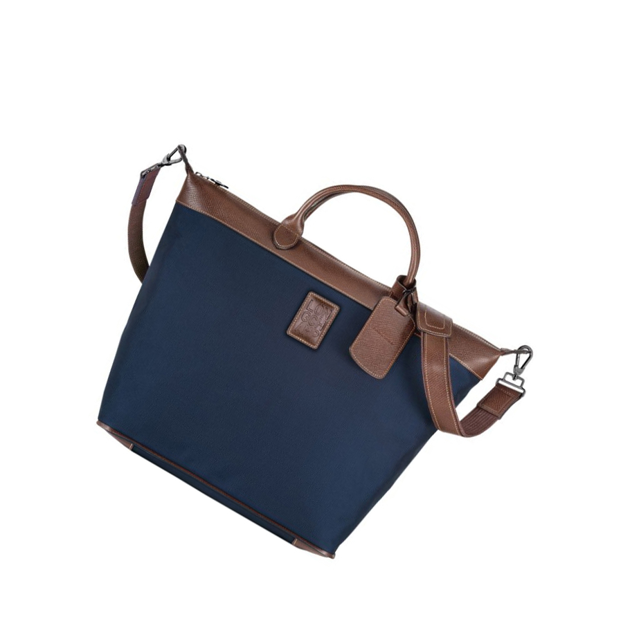 Longchamp Boxford Reiseveske Dame Marineblå | NO-SQ2867