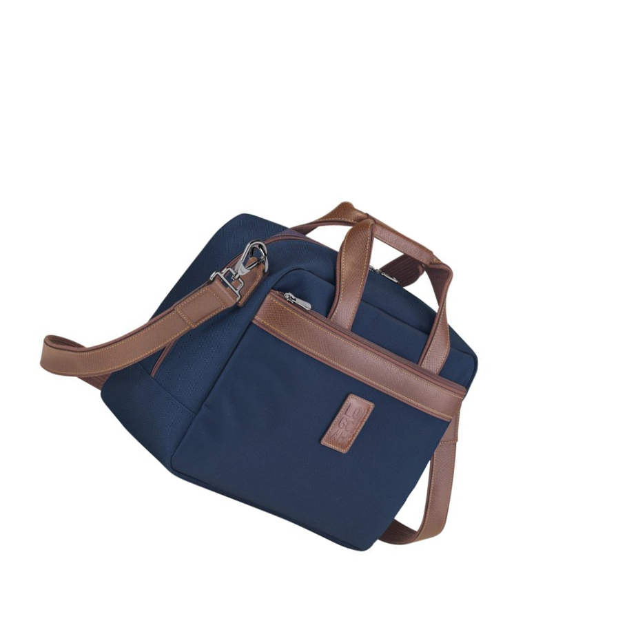 Longchamp Boxford Reiseveske Dame Marineblå | NO-YD7165