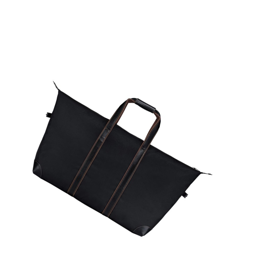 Longchamp Boxford Reiseveske Dame Svarte | NO-QD1608