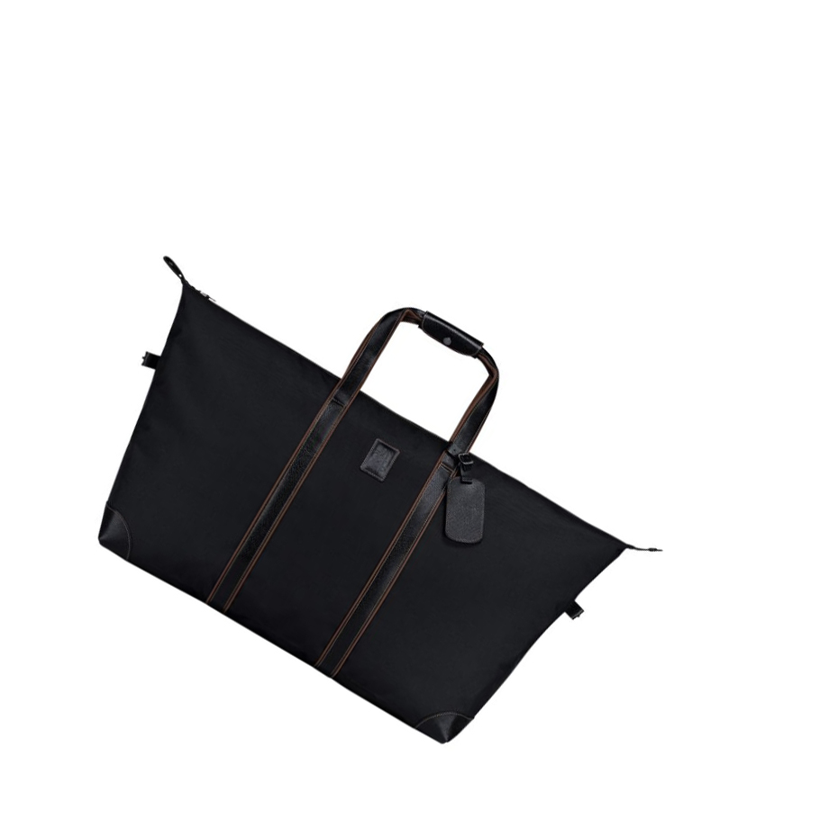 Longchamp Boxford Reiseveske Dame Svarte | NO-QD1608