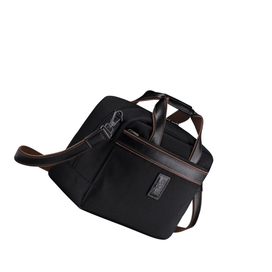 Longchamp Boxford Reiseveske Dame Svarte | NO-UA5034