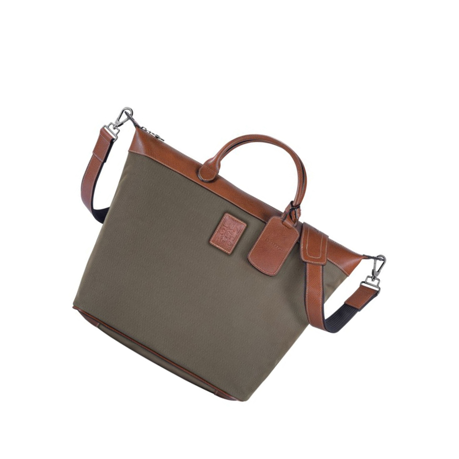 Longchamp Boxford Reiseveske Herre Brune | NO-FG0217