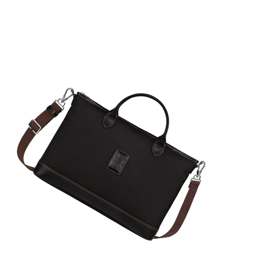 Longchamp Boxford S Kofferter Dame Svarte | NO-IB3521