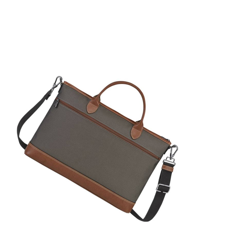 Longchamp Boxford S Kofferter Herre Brune | NO-DT6204