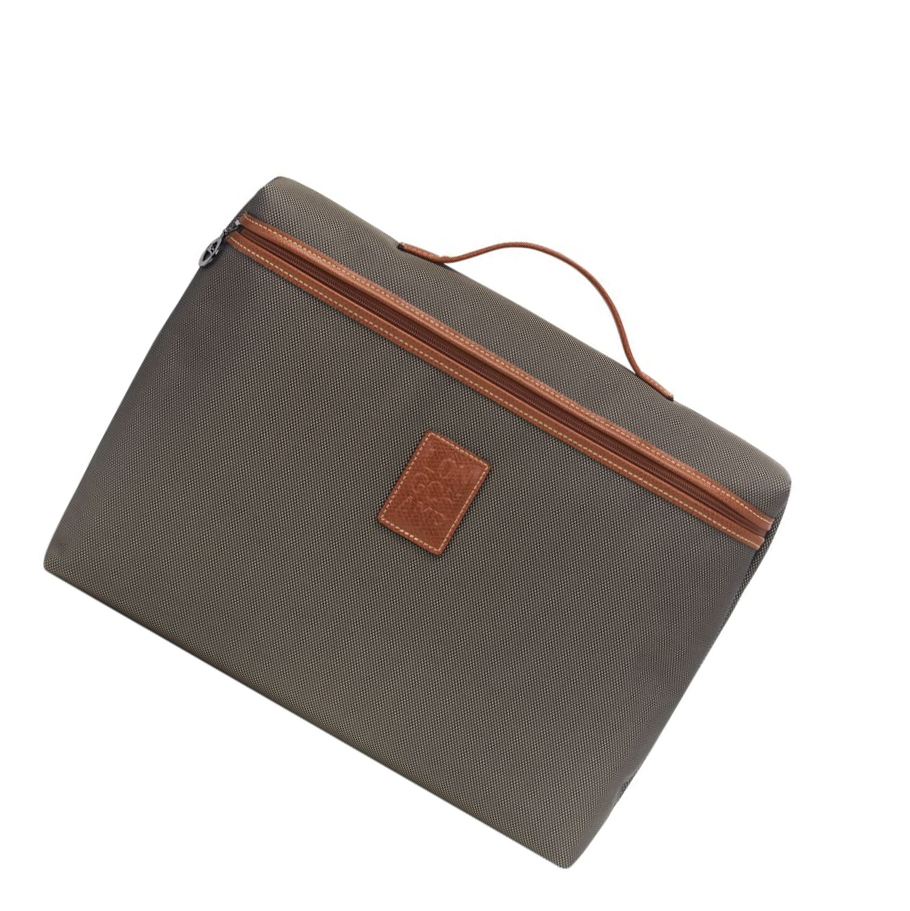 Longchamp Boxford S Kofferter Herre Brune | NO-FP0837