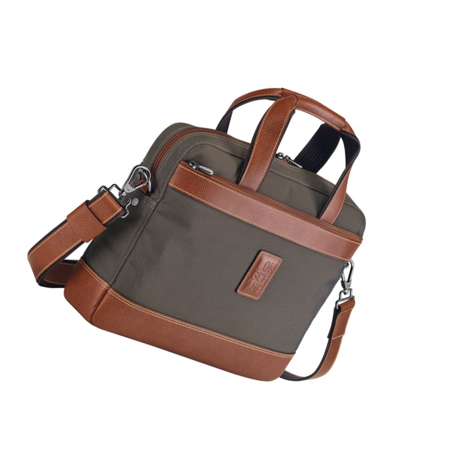 Longchamp Boxford S Kofferter Herre Brune | NO-YK7906