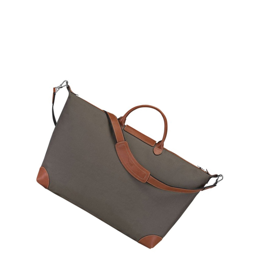 Longchamp Boxford XL Reiseveske Dame Brune | NO-LO1574