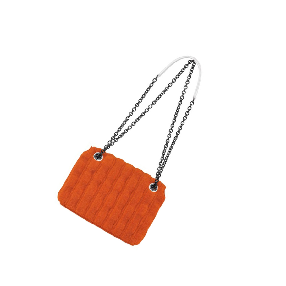 Longchamp Brioche Eponge S Crossbody Veske Dame Oransje | NO-SE5034