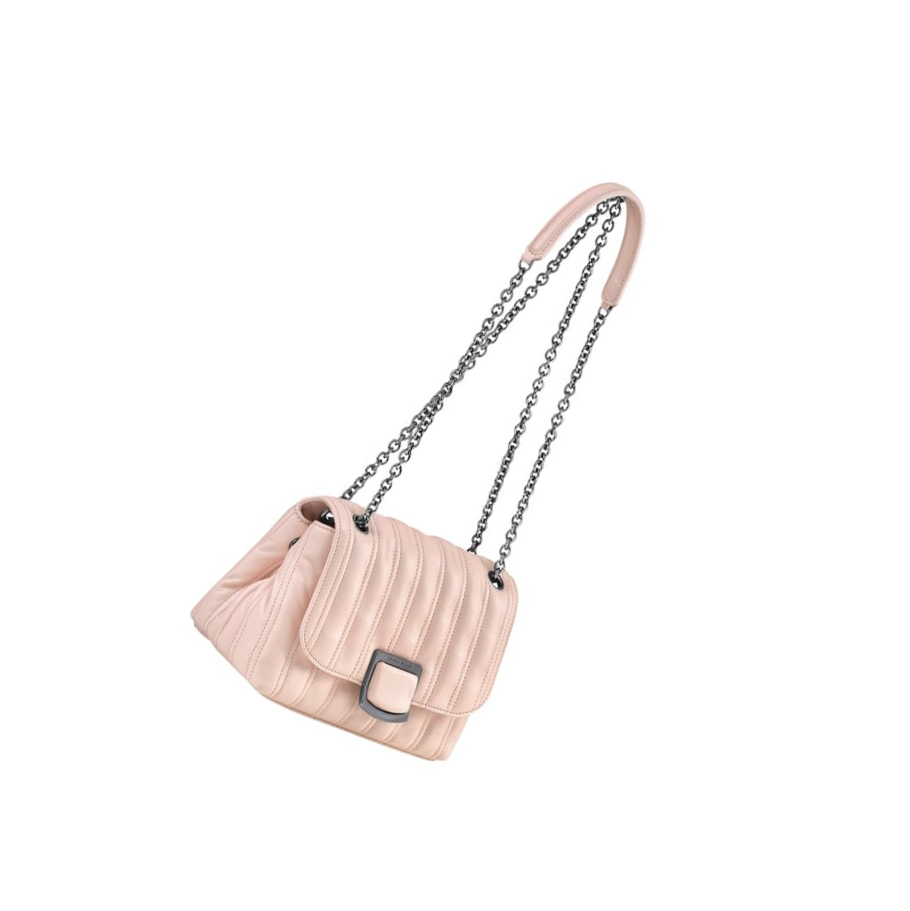 Longchamp Brioche S Crossbody Veske Dame Lyse Rosa | NO-BH1098