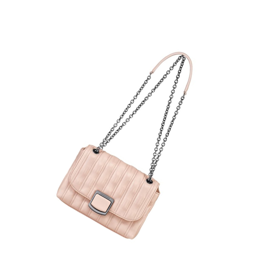 Longchamp Brioche S Crossbody Veske Dame Lyse Rosa | NO-BH1098