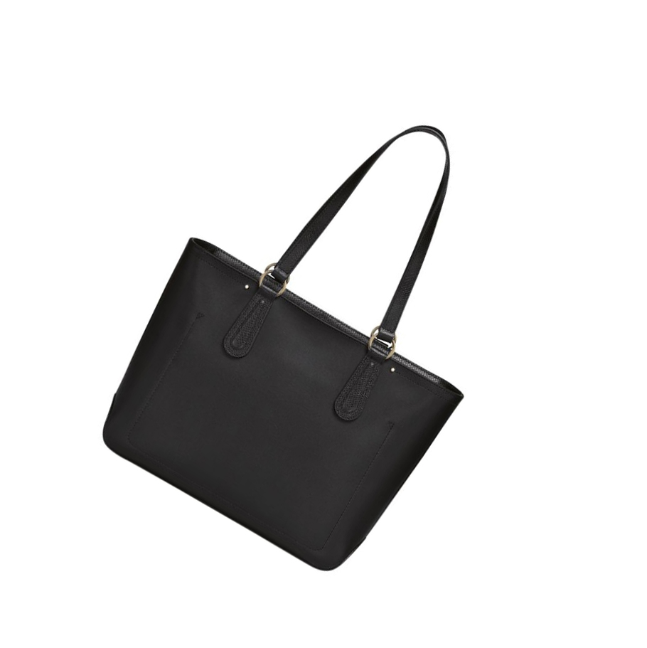 Longchamp Cavalcade Handleposer Dame Svarte | NO-SH4971