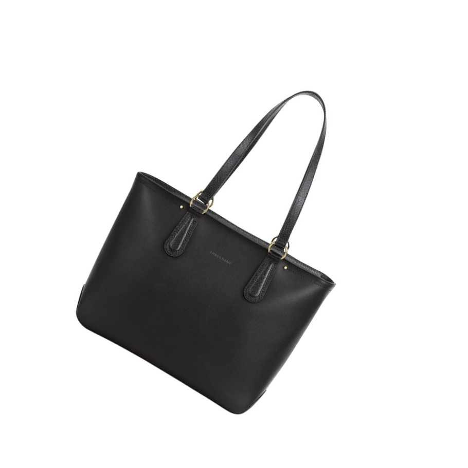 Longchamp Cavalcade Handleposer Dame Svarte | NO-SH4971