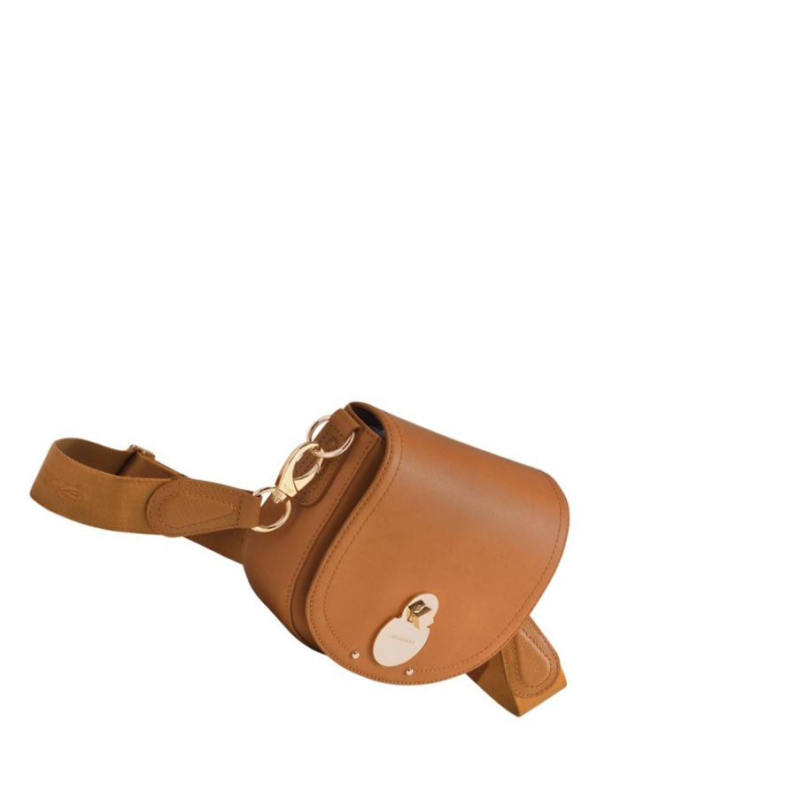 Longchamp Cavalcade S Crossbody Veske Dame Beige | NO-RB4108