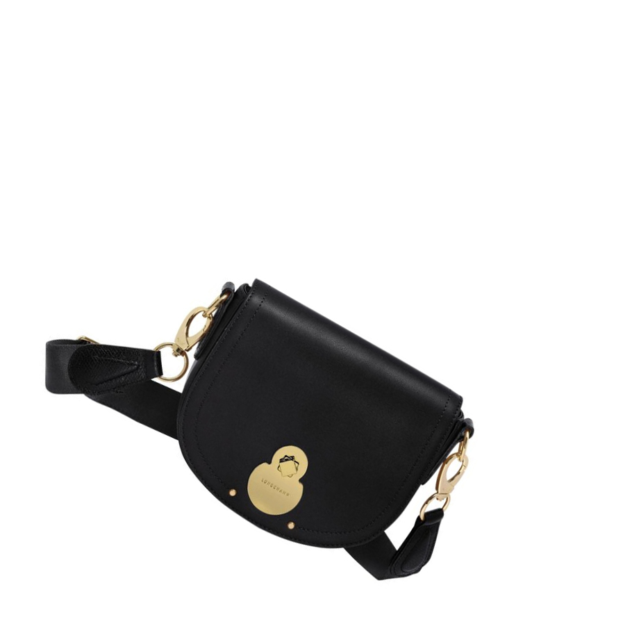 Longchamp Cavalcade S Crossbody Veske Dame Svarte | NO-TN6305