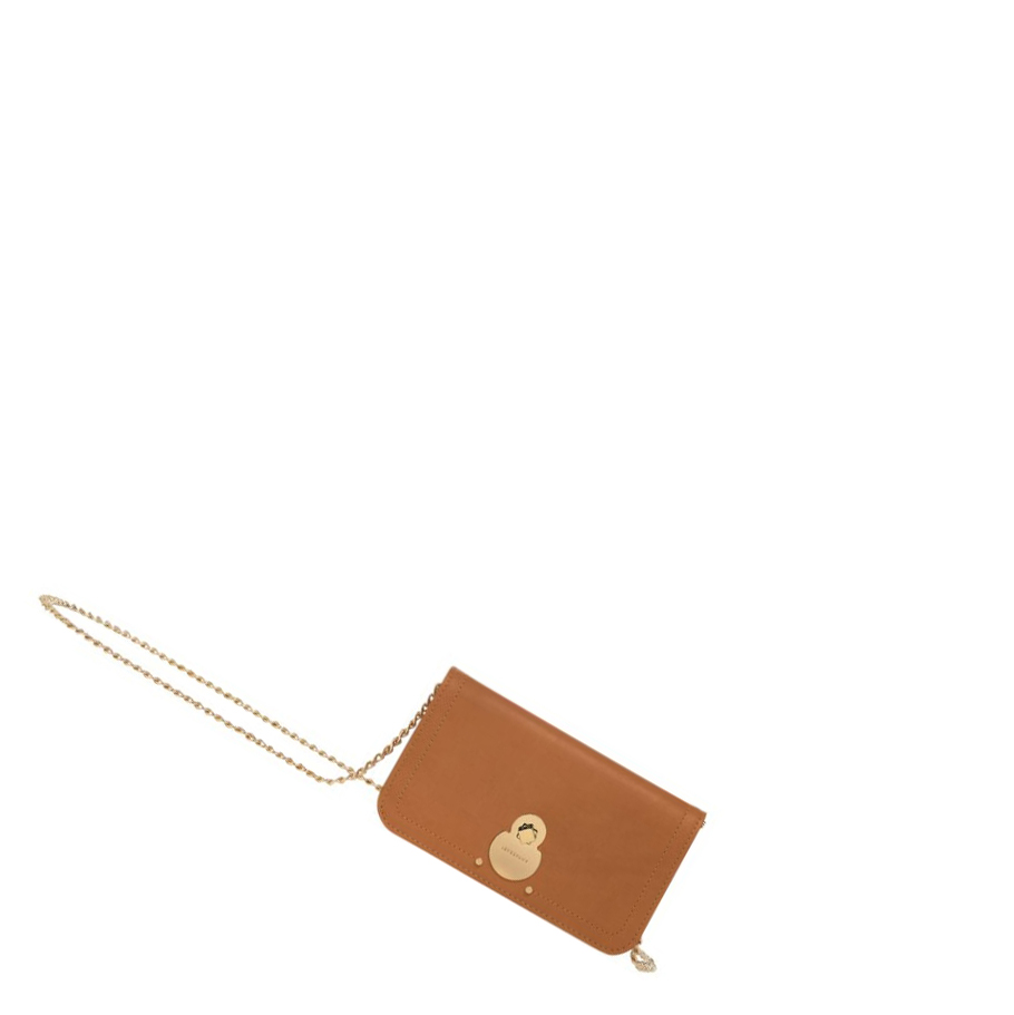 Longchamp Cavalcade Zip Rundt Lommebøker Dame Beige | NO-LB1539