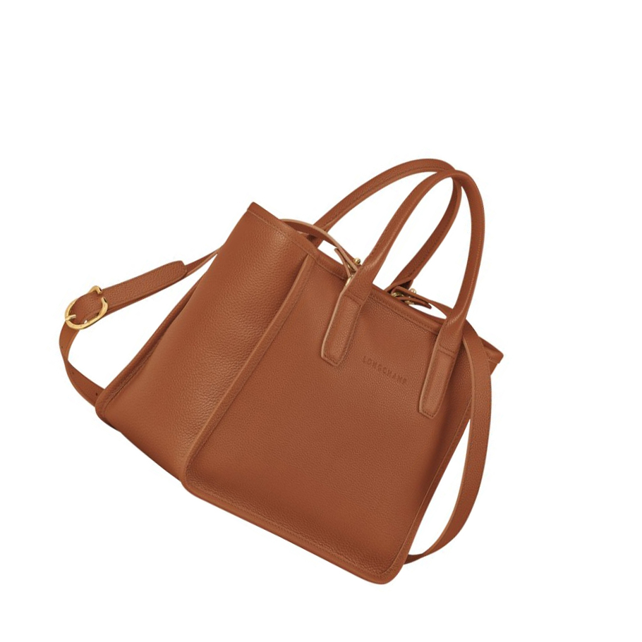 Longchamp Le Foulonné Håndveske Dame Brune | NO-AN5247