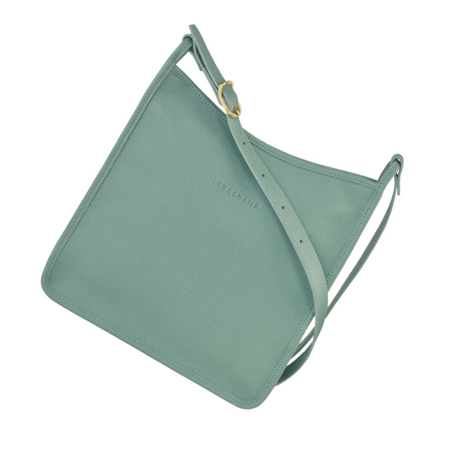 Longchamp Le Foulonné L Crossbody Veske Dame Blå | NO-MZ9412