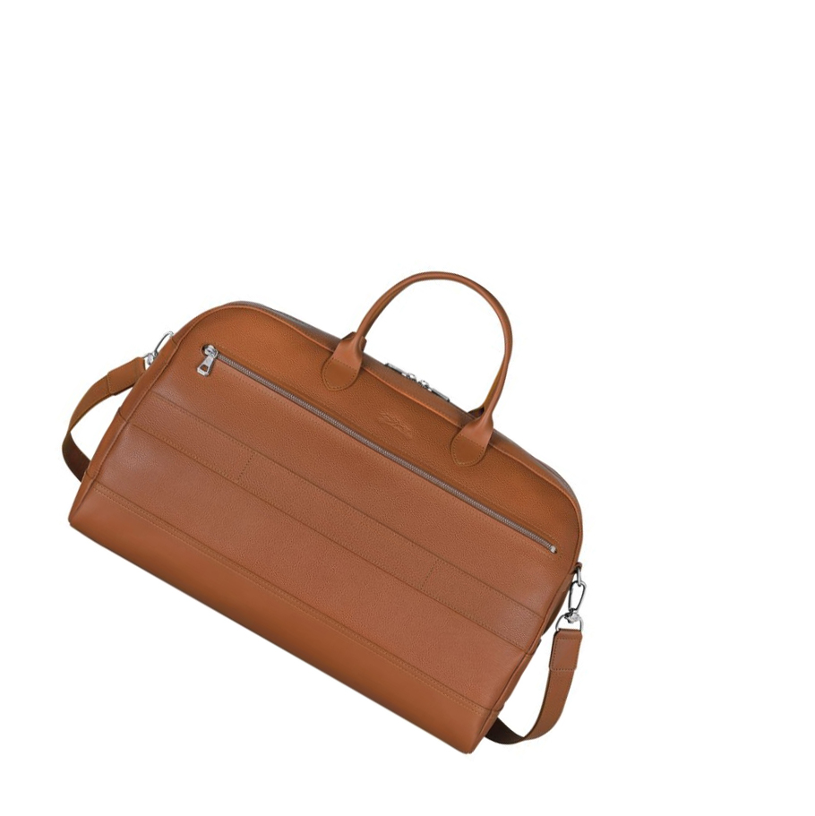 Longchamp Le Foulonné L Reiseveske Dame Brune | NO-BA9027