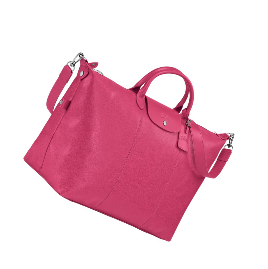 Longchamp Le Foulonné L Reiseveske Dame Rosa | NO-DG0316