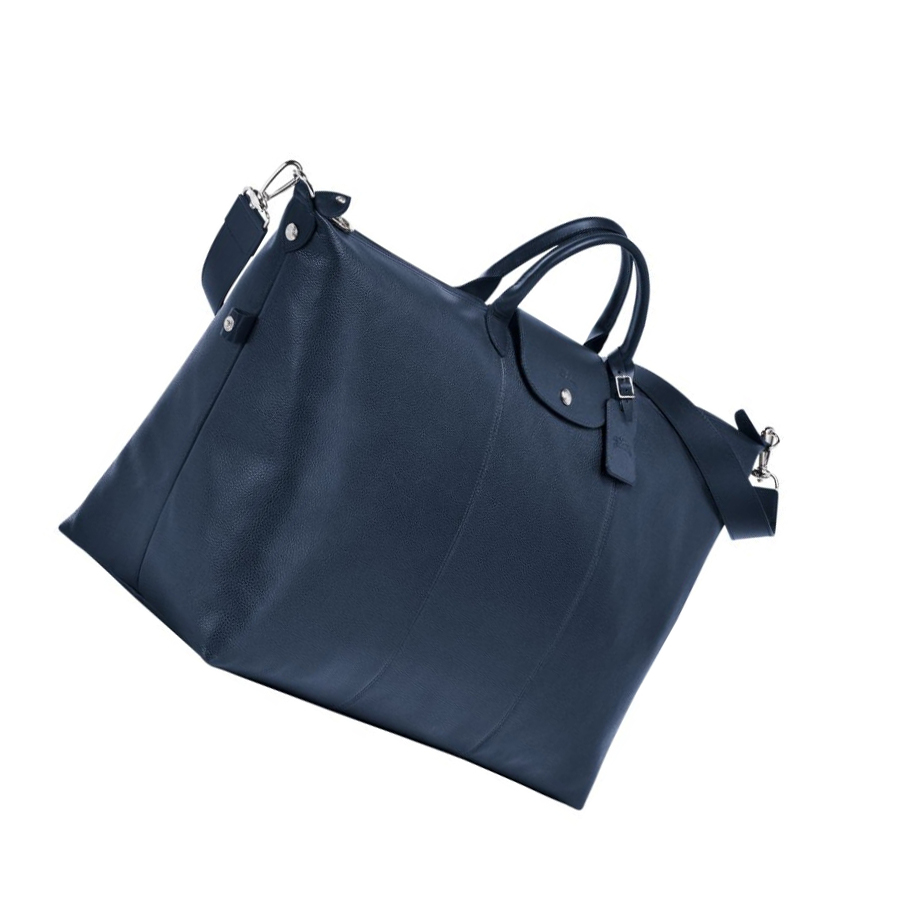 Longchamp Le Foulonné L Reiseveske Herre Marineblå | NO-AG8531