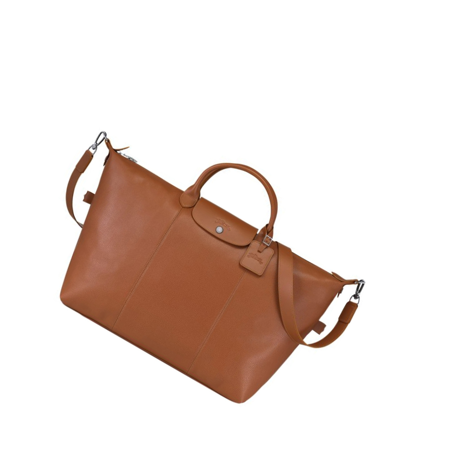 Longchamp Le Foulonné L Reiseveske Herre Brune | NO-FS5428