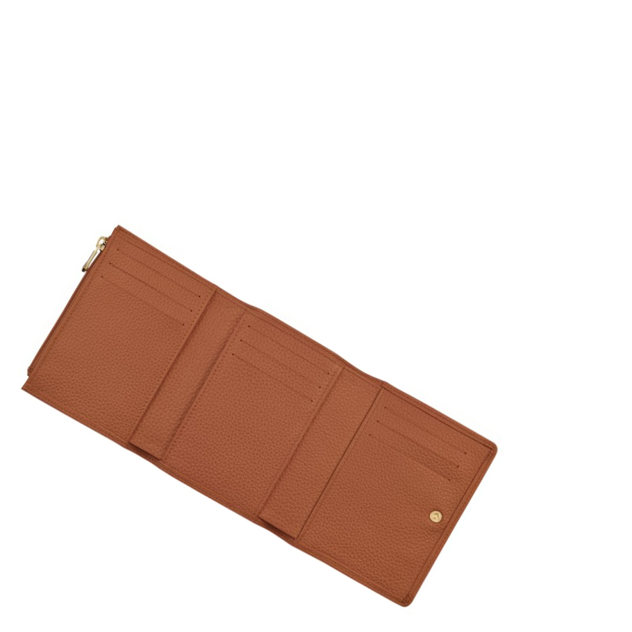 Longchamp Le Foulonné Lommebok Herre Brune | NO-CV6203