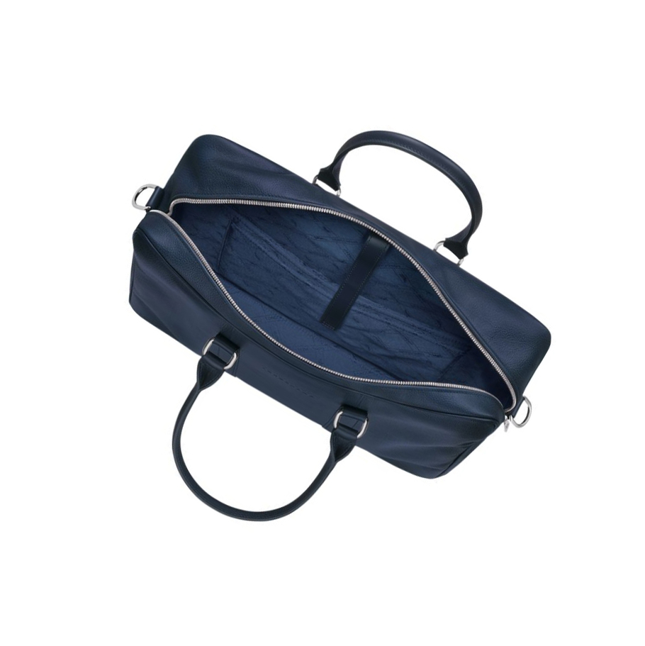 Longchamp Le Foulonné M Kofferter Herre Marineblå | NO-MS4259