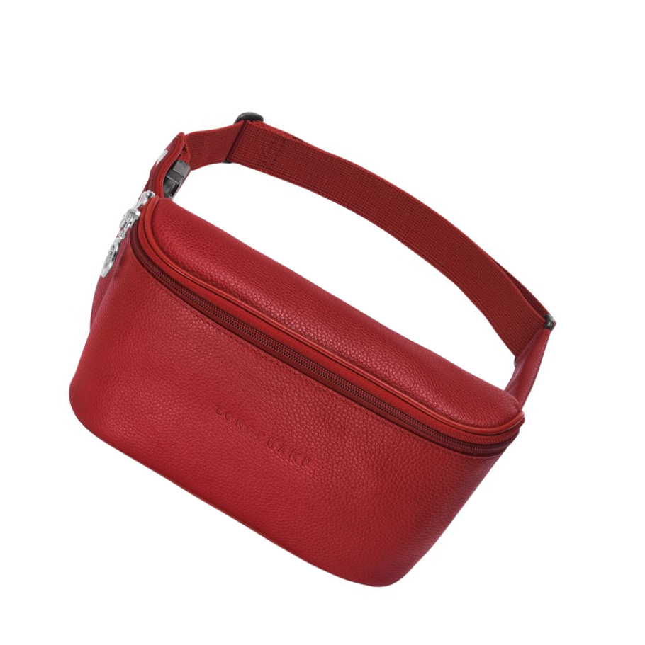 Longchamp Le Foulonné Midjeveske Dame Rød | NO-HG7015