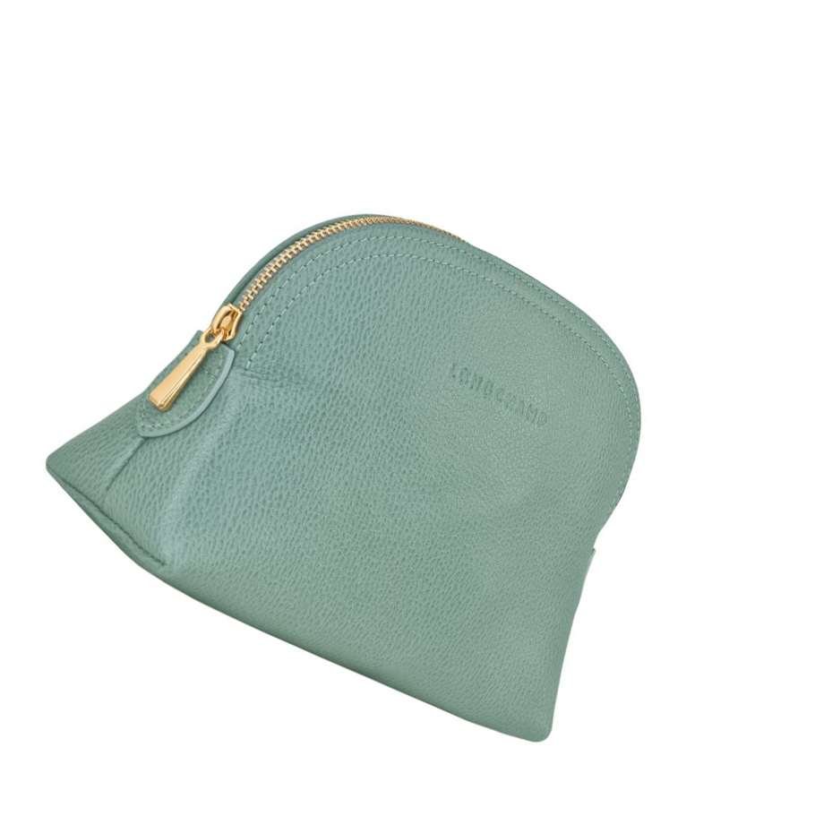 Longchamp Le Foulonné Pouches Dame Blå | NO-PN6523