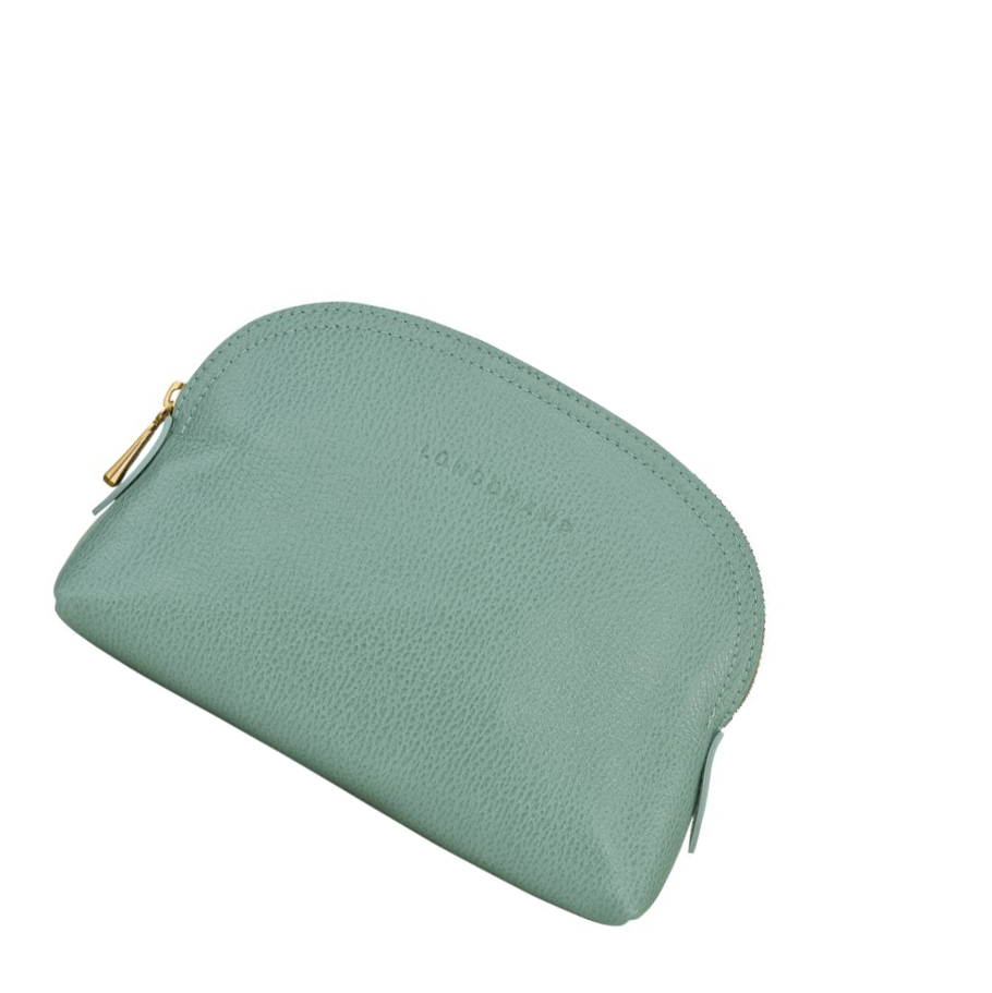 Longchamp Le Foulonné Pouches Dame Blå | NO-PN6523