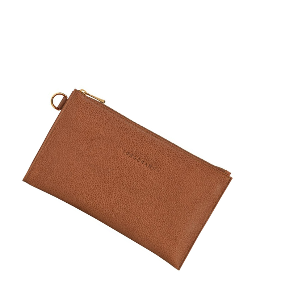 Longchamp Le Foulonné Pouches Dame Brune | NO-RC1683