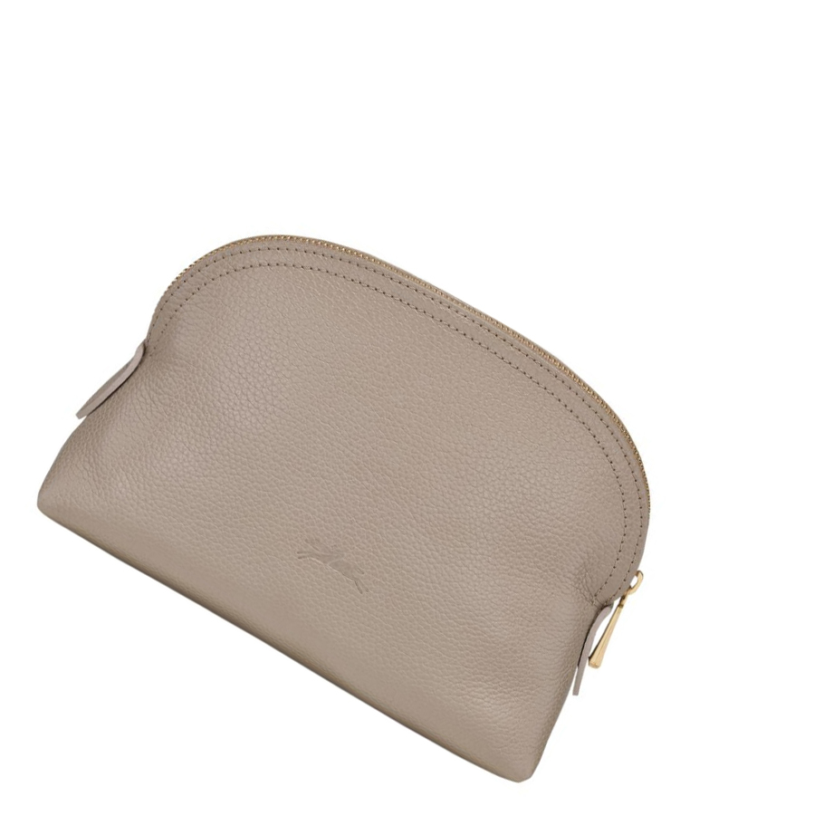 Longchamp Le Foulonné Pouches Dame Grå | NO-NQ1520