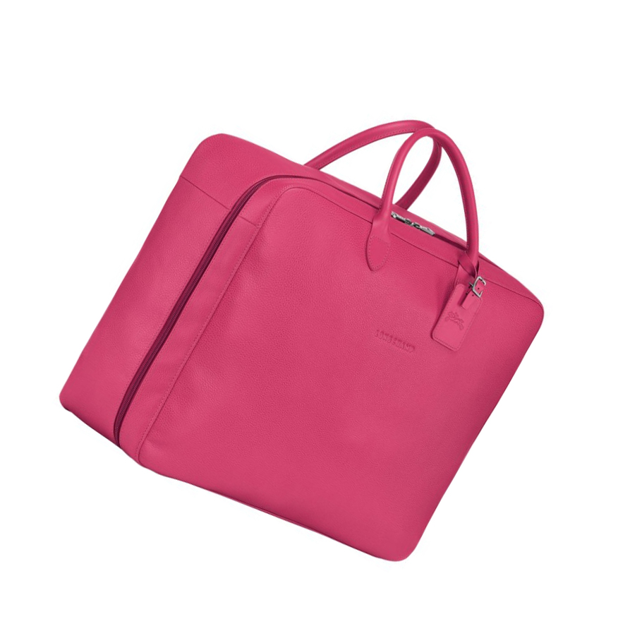 Longchamp Le Foulonné Reiseveske Dame Rosa | NO-UH1036