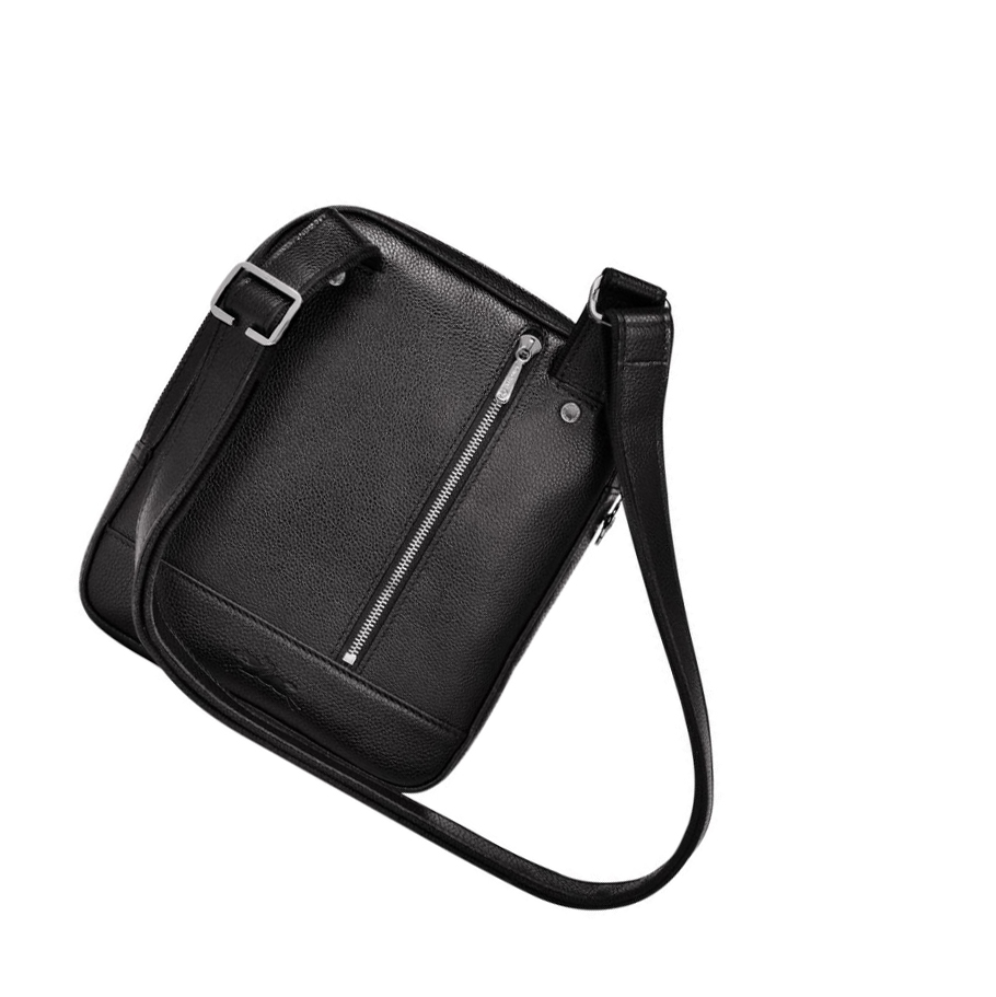 Longchamp Le Foulonné S Crossbody Veske Herre Svarte | NO-HK4503