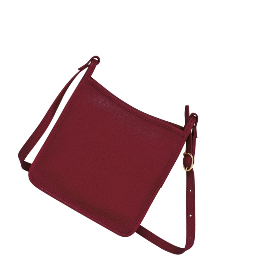 Longchamp Le Foulonné S Crossbody Veske Dame Rød | NO-JW6274