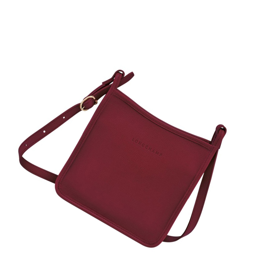 Longchamp Le Foulonné S Crossbody Veske Dame Rød | NO-JW6274