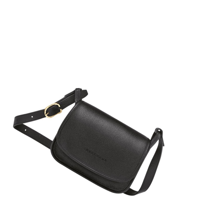 Longchamp Le Foulonné S Crossbody Veske Dame Svarte | NO-SF6014